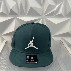 Jordan Brand Jumpman Pro Snapback Hat - Forest Green